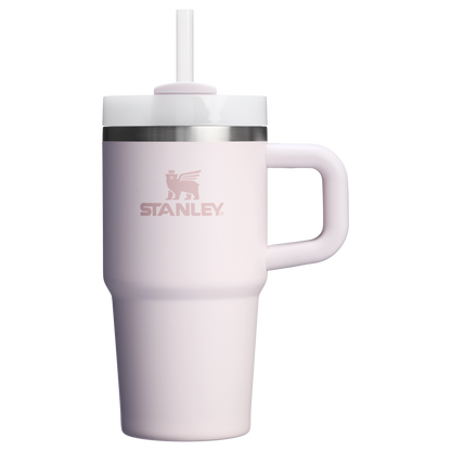 Insulated Travel The Quencher H2.O Flowstate Tumbler with Handle | Stanley Create D309N - Double-Wall Vacuum Insulated Travel Tumbler with Straw Detail