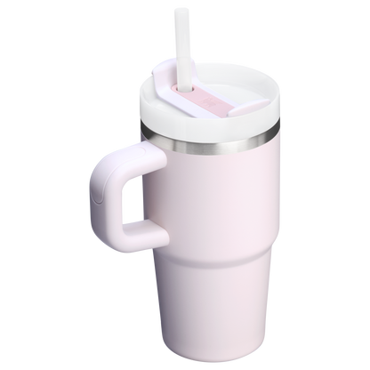 Insulated Travel The Quencher H2.O Flowstate Tumbler with Handle | Stanley Create D309N - Double-Wall Vacuum Insulated Travel Tumbler with Straw Detail