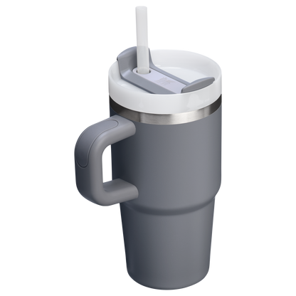 Car-Cup Friendly The Quencher H2.O Flowstate Tumbler D251V - Double-Wall Vacuum Insulated Travel Tumbler with Straw Detail