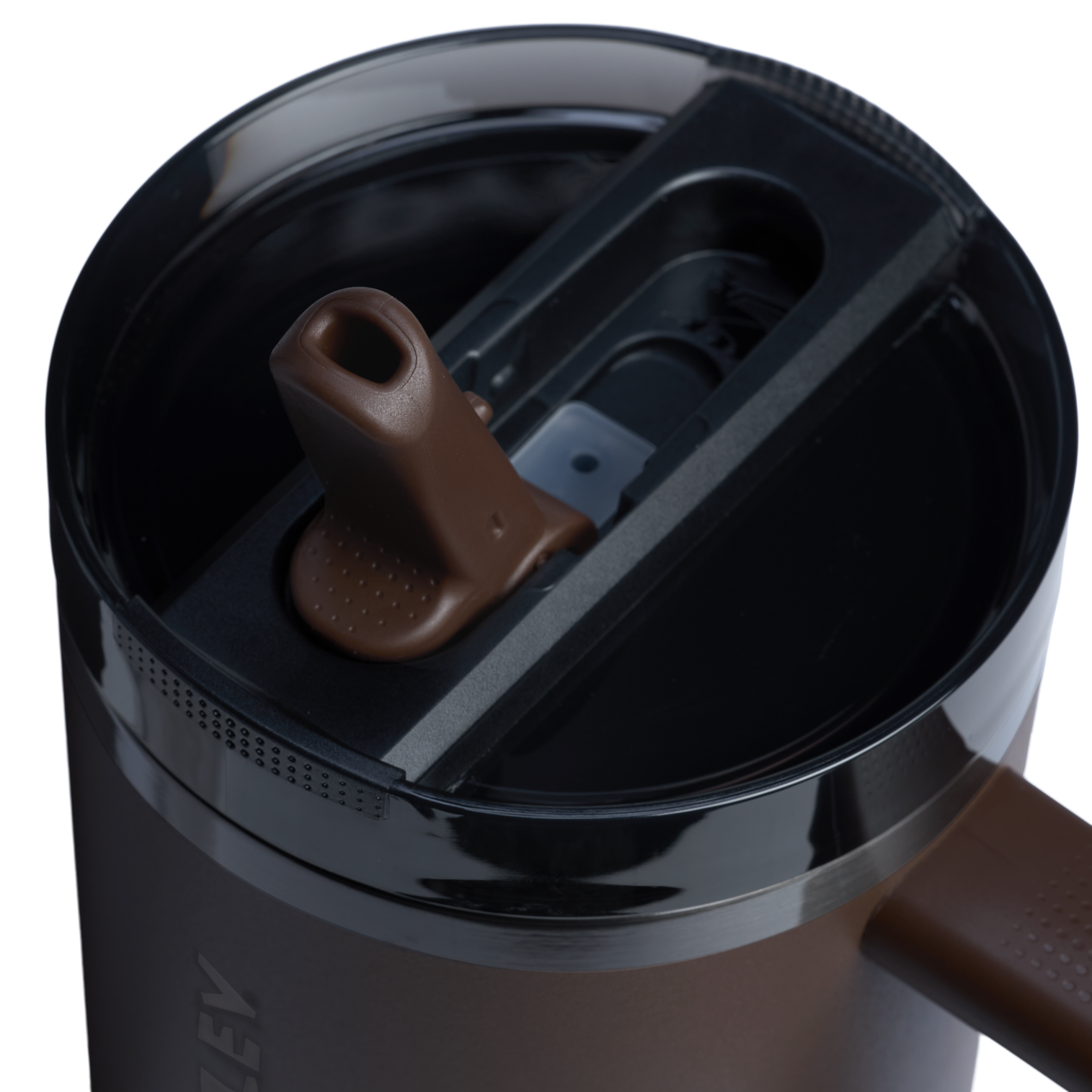 Splash-Resistant FlowState The Quencher H2.0 Flowstate Tumbler D050X - FlowState 3-Position Lid Insulated Travel Mug Detail