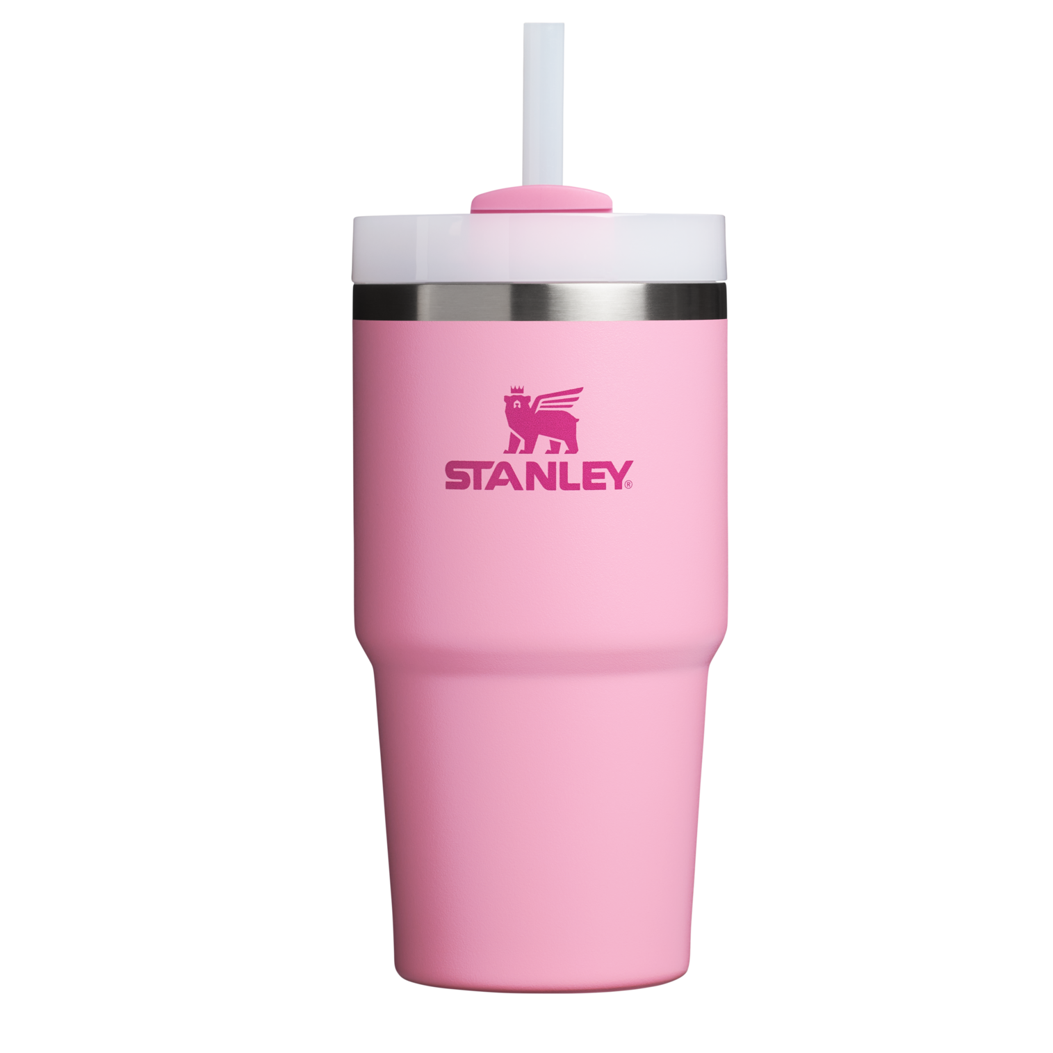 Double-Wall Vacuum The Quencher H2.0 Flowstate Tumbler D030T - FlowState 3-Position Lid Insulated Travel Mug - Ash