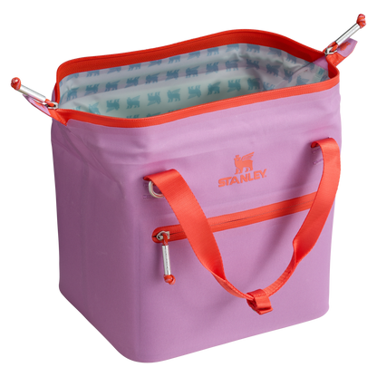 Premium All-Weather The All Day Julienne Mini Cooler D052R - Heavy-Duty Ice-Retention Food & Beverage Carrier Detail