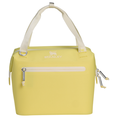 Premium All-Weather The All Day Julienne Mini Cooler D052R - Heavy-Duty Ice-Retention Food & Beverage Carrier - Daffodil