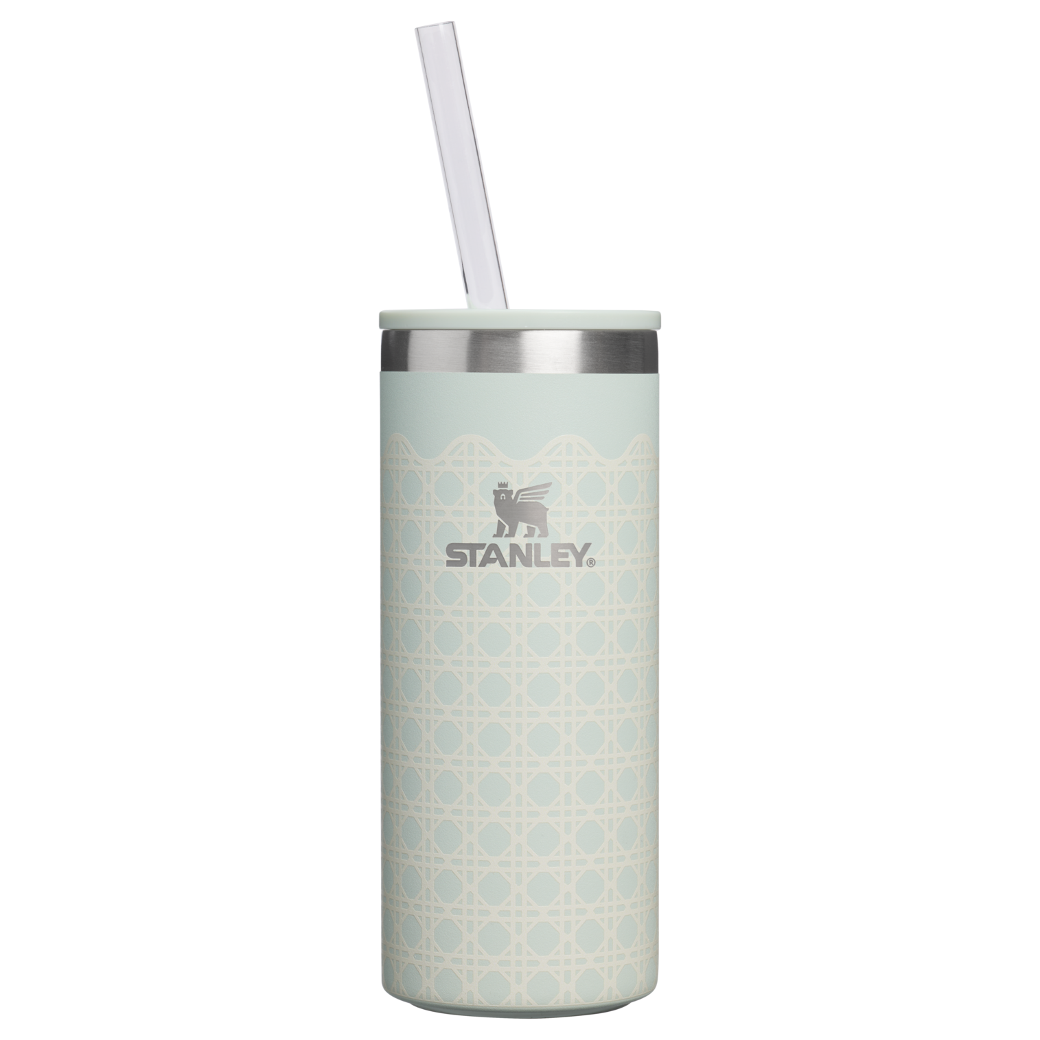 Portable Mini The Everyday Slim Can Cooler Cup D350R - Leak-Proof Insulated Mini Cooler Bag for Lunch - Mist Rattan