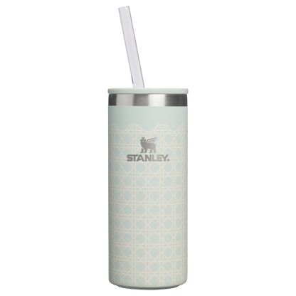 Portable Mini The Everyday Slim Can Cooler Cup D350R - Leak-Proof Insulated Mini Cooler Bag for Lunch - Mist Rattan