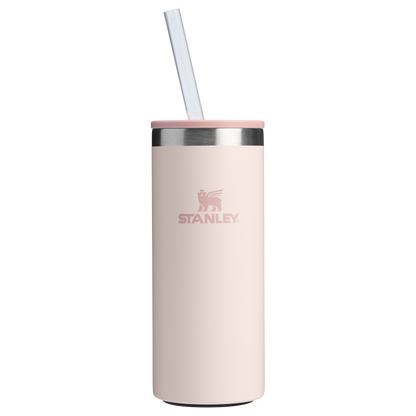 Leak-Proof Insulated The Everyday Slim Can Cooler Cup | Stanley Create D300G - Compact All-Weather Soft-Sided Cooler Backpack - Rose Quartz