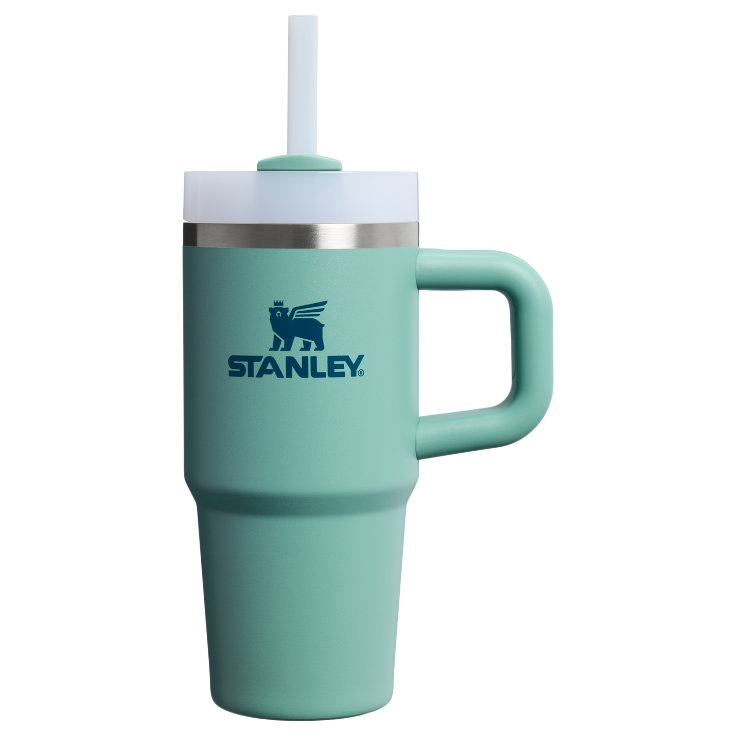 Insulated Travel The Quencher H2.O Flowstate Tumbler | Stanley Create D291F - Double-Wall Vacuum Insulated Travel Tumbler with Straw Detail