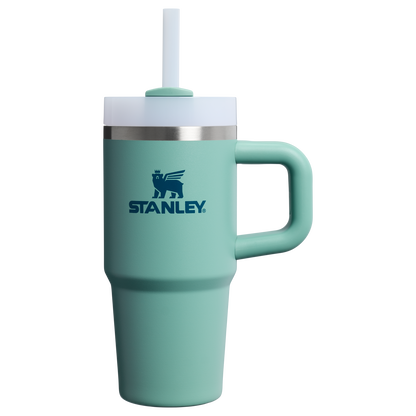 Insulated Travel The Quencher H2.O Flowstate Tumbler D068Z - Premium Stainless Steel Straw Cup for All-Day Hydration - Spring Green