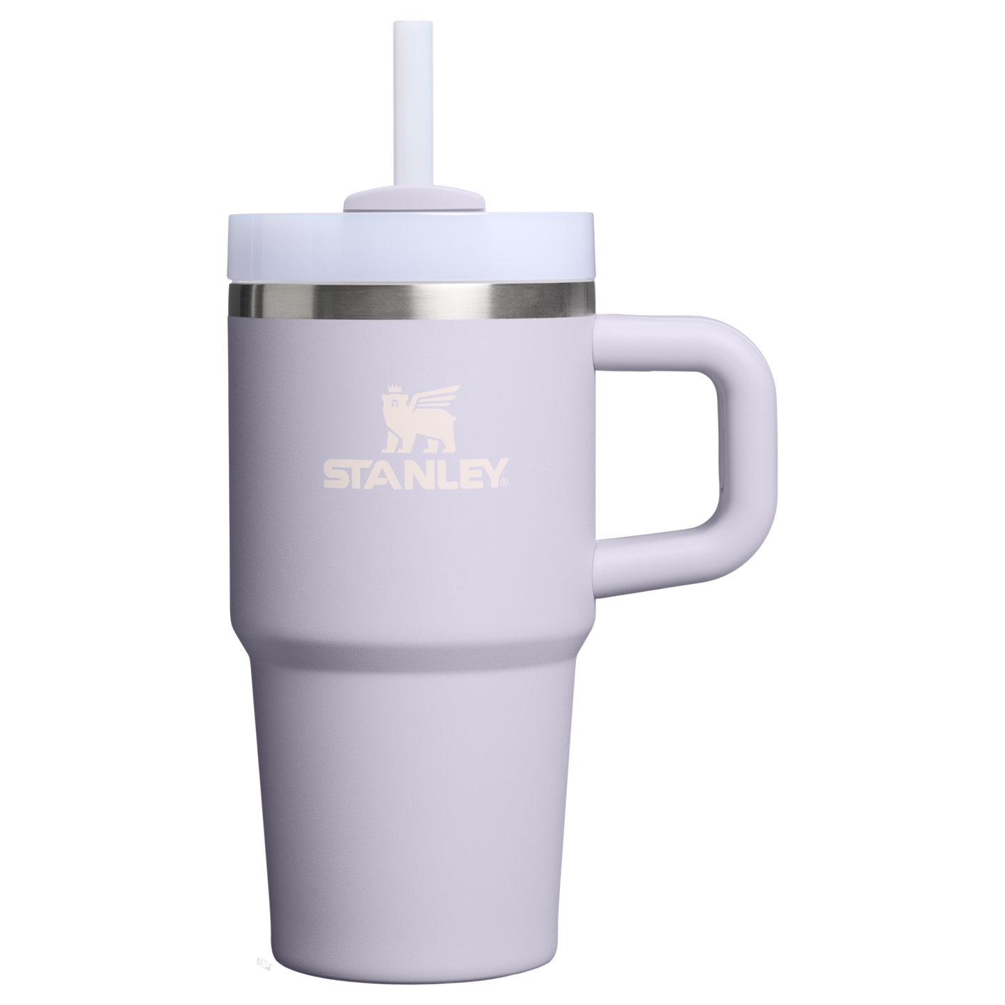 Splash-Resistant FlowState The Quencher H2.O Flowstate Tumbler D069R - Premium Stainless Steel Straw Cup for All-Day Hydration - Purple Dust