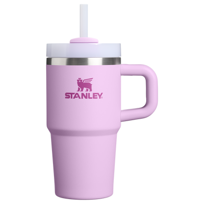 Splash-Resistant FlowState The Quencher H2.O Flowstate Tumbler D069R - Premium Stainless Steel Straw Cup for All-Day Hydration - Soft orchid