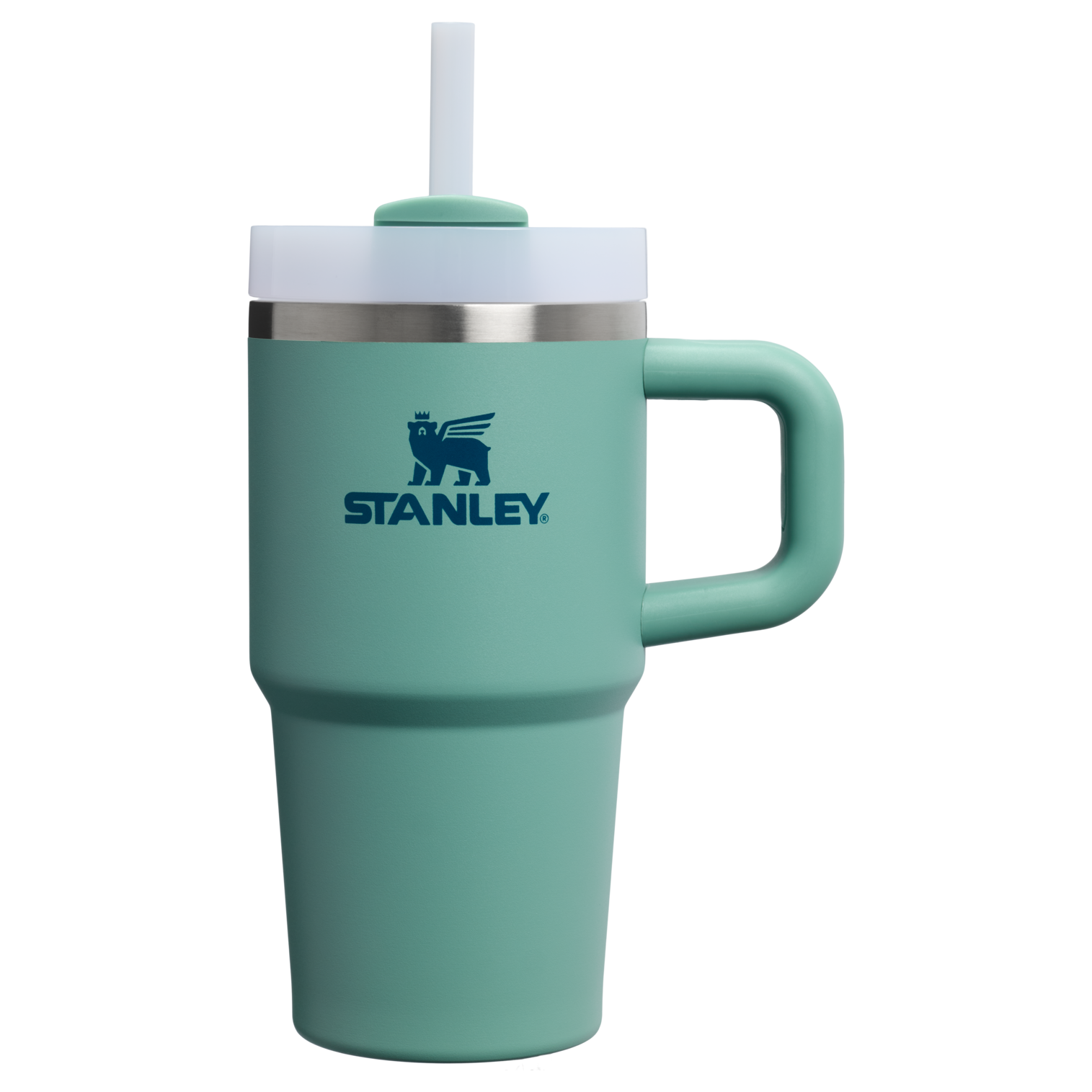Splash-Resistant FlowState The Quencher H2.O Flowstate Tumbler D069R - Premium Stainless Steel Straw Cup for All-Day Hydration - Spring Green
