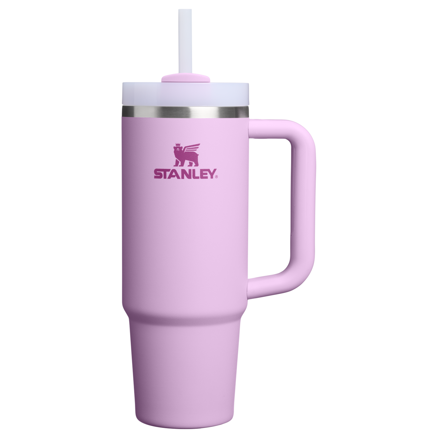 Car-Cup Friendly The Quencher H2.0 Flowstate Tumbler | Stanley Create D331C - FlowState 3-Position Lid Insulated Travel Mug - Soft Orchid