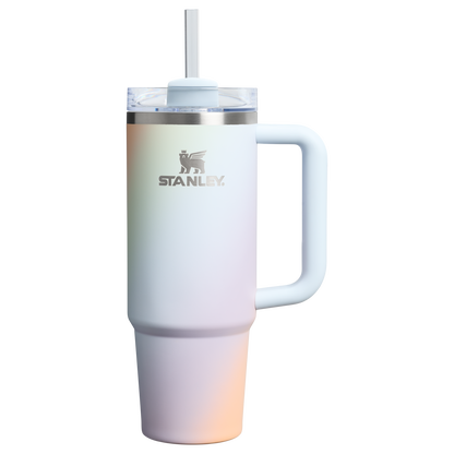 Double-Wall Vacuum The Quencher H2.0 Flowstate Tumbler D051L - FlowState 3-Position Lid Insulated Travel Mug - Sunrise Spiral