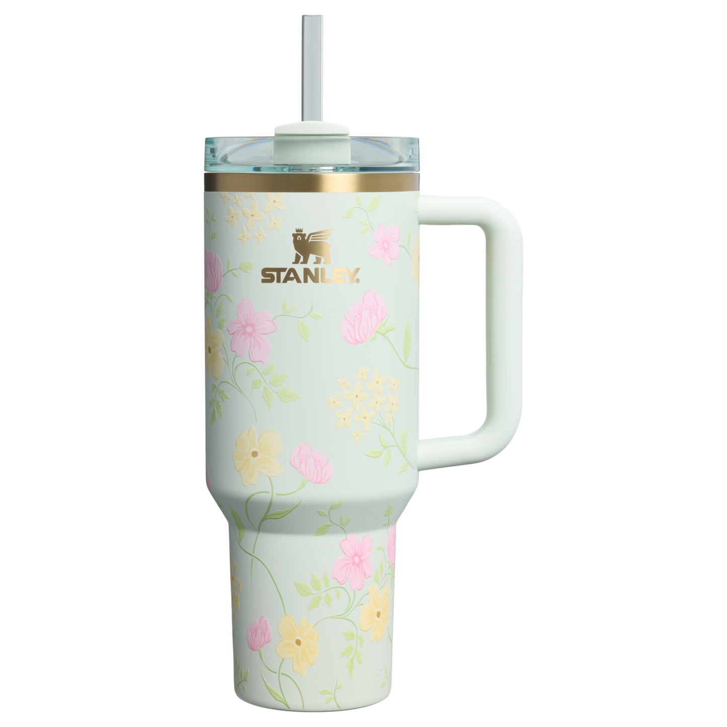 Car-Cup Friendly The Easter Quencher H2.0 Flowstate Tumbler D256K - FlowState 3-Position Lid Insulated Travel Mug - Spring Blossoms