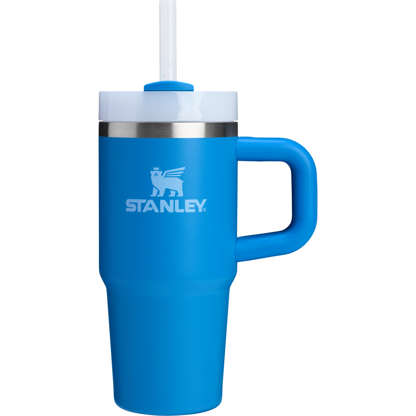 Insulated Travel The Quencher H2.O Flowstate Tumbler | Stanley Create D291F - Double-Wall Vacuum Insulated Travel Tumbler with Straw Detail