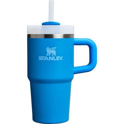 Insulated Travel The Quencher H2.O Flowstate Tumbler with Handle | Stanley Create D309N - Double-Wall Vacuum Insulated Travel Tumbler with Straw Detail