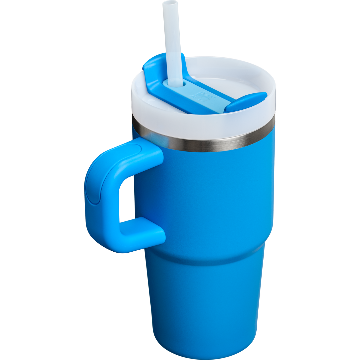Insulated Travel The Quencher H2.O Flowstate Tumbler with Handle | Stanley Create D309N - Double-Wall Vacuum Insulated Travel Tumbler with Straw Detail