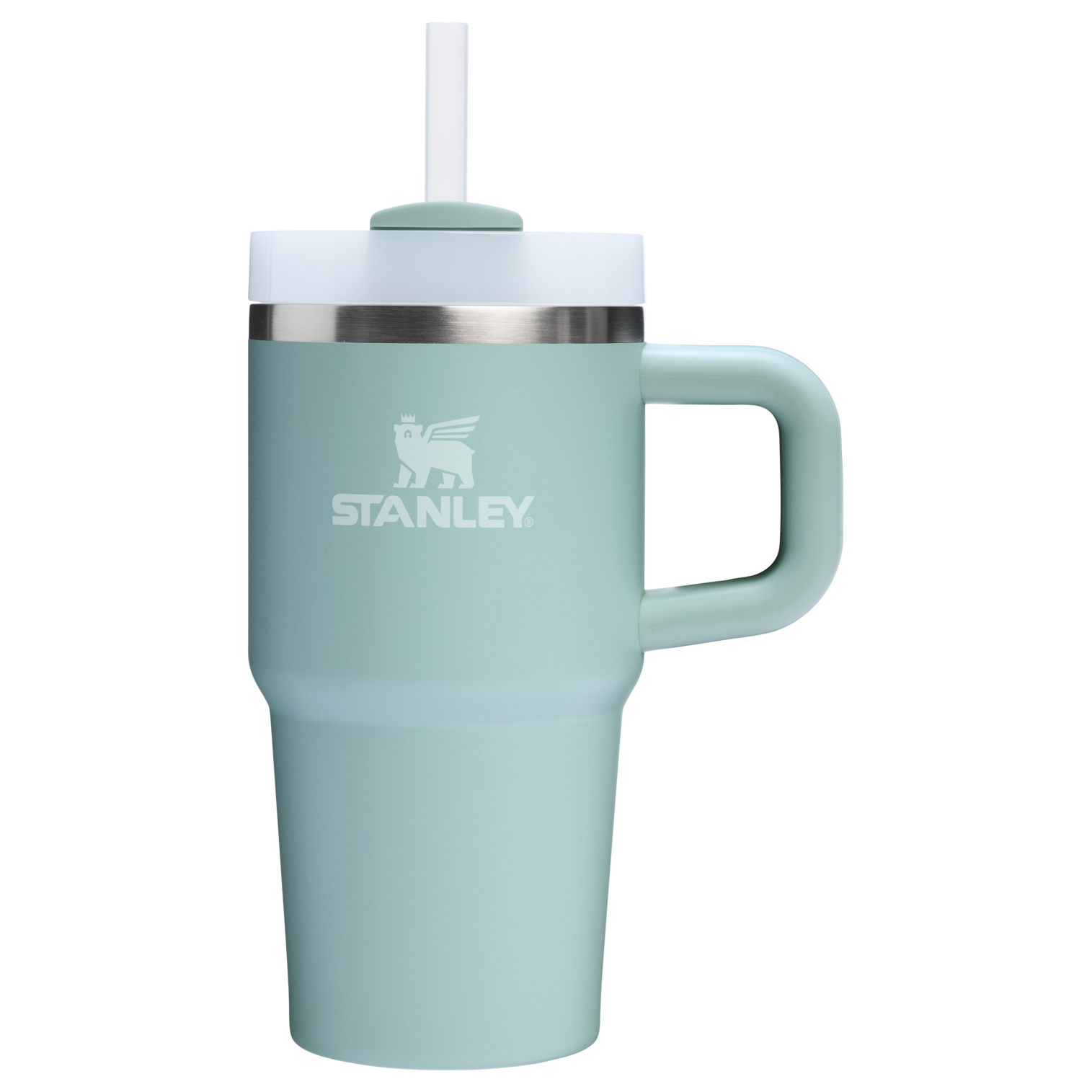 Splash-Resistant FlowState The Quencher H2.O Flowstate Tumbler | Stanley Create D274S - 40oz Large Capacity Car-Cup Friendly Quencher Detail