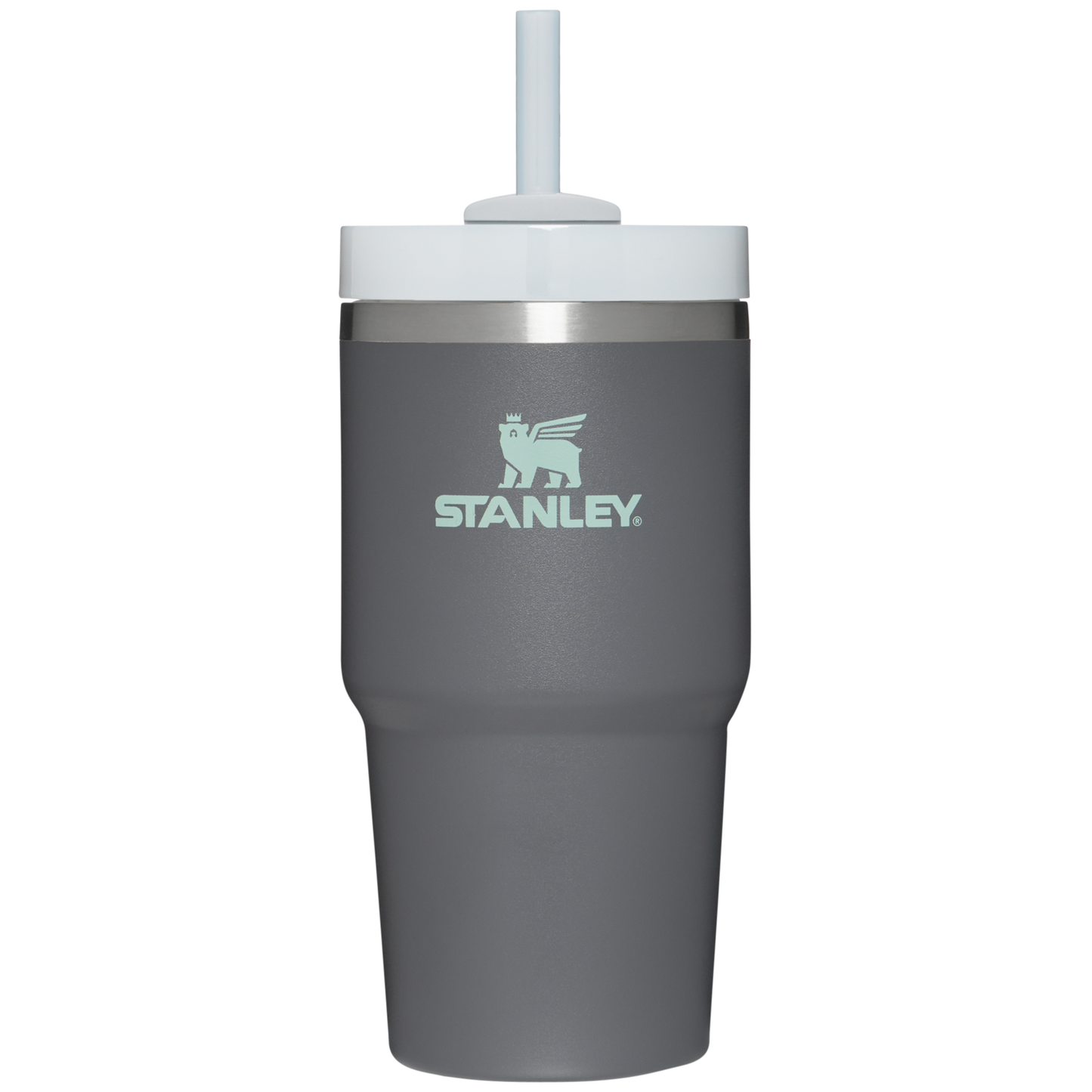Double-Wall Vacuum The Quencher H2.0 Flowstate Tumbler D030T - FlowState 3-Position Lid Insulated Travel Mug - Charcoal