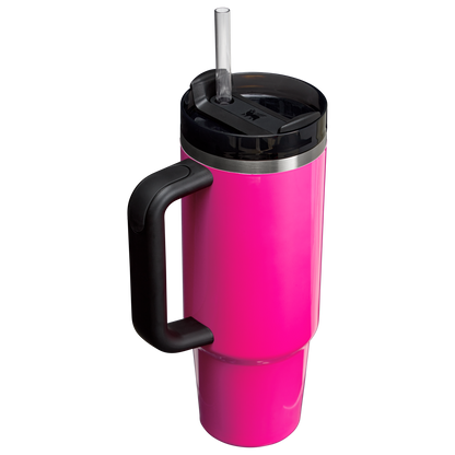 Car-Cup Friendly The Quencher H2.0 Flowstate Tumbler | Stanley Create D331C - FlowState 3-Position Lid Insulated Travel Mug Detail