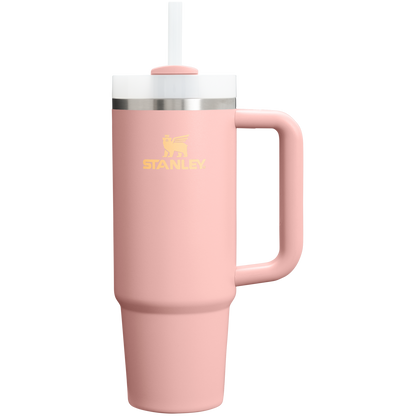 Double-Wall Vacuum The Quencher H2.0 Flowstate Tumbler D051L - FlowState 3-Position Lid Insulated Travel Mug - Peach Rose