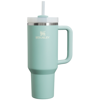 Splash-Resistant FlowState The Quencher H2.0 Flowstate Tumbler  | Stanley Create D332L - FlowState 3-Position Lid Insulated Travel Mug Detail