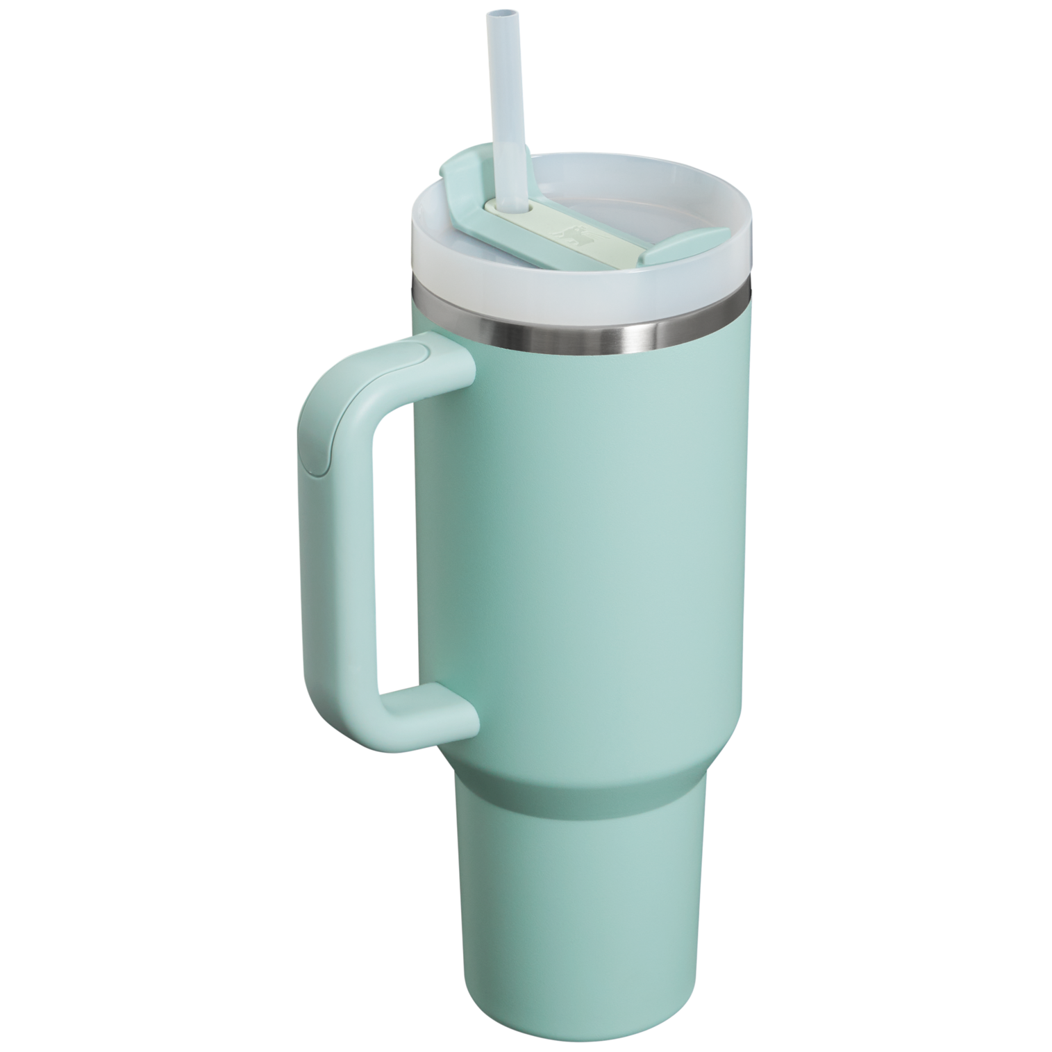 Splash-Resistant FlowState The Quencher H2.0 Flowstate Tumbler  | Stanley Create D332L - FlowState 3-Position Lid Insulated Travel Mug Detail