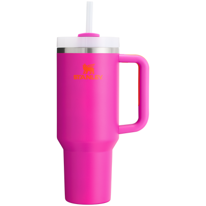 Splash-Resistant FlowState The Quencher H2.0 Flowstate Tumbler  | Stanley Create D332L - FlowState 3-Position Lid Insulated Travel Mug Detail