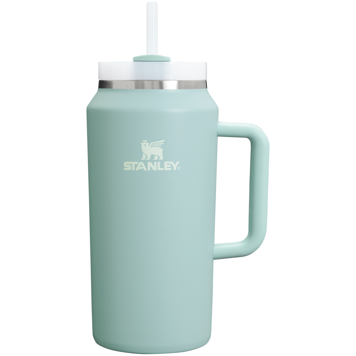 Car-Cup Friendly The Quencher H2.0 Flowstate Tumbler D365U - 40oz Large Capacity Car-Cup Friendly Quencher - Seafoam