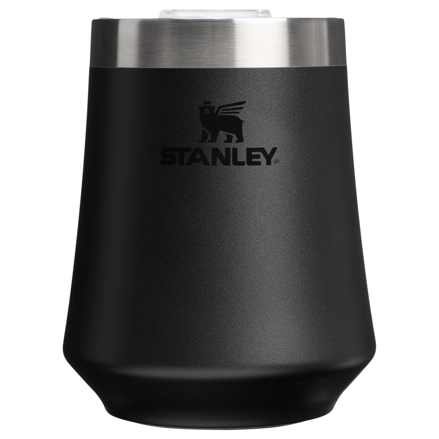 Shatterproof Luxury The Reserve Wine Tumbler | Stanley Create D302P - Reserve Collection Stainless Steel Whiskey Cup - Black 2.0