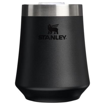Shatterproof Luxury The Reserve Wine Tumbler | Stanley Create D302P - Reserve Collection Stainless Steel Whiskey Cup - Black 2.0