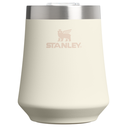 Shatterproof Luxury The Reserve Wine Tumbler | Stanley Create D302P - Reserve Collection Stainless Steel Whiskey Cup - Cream