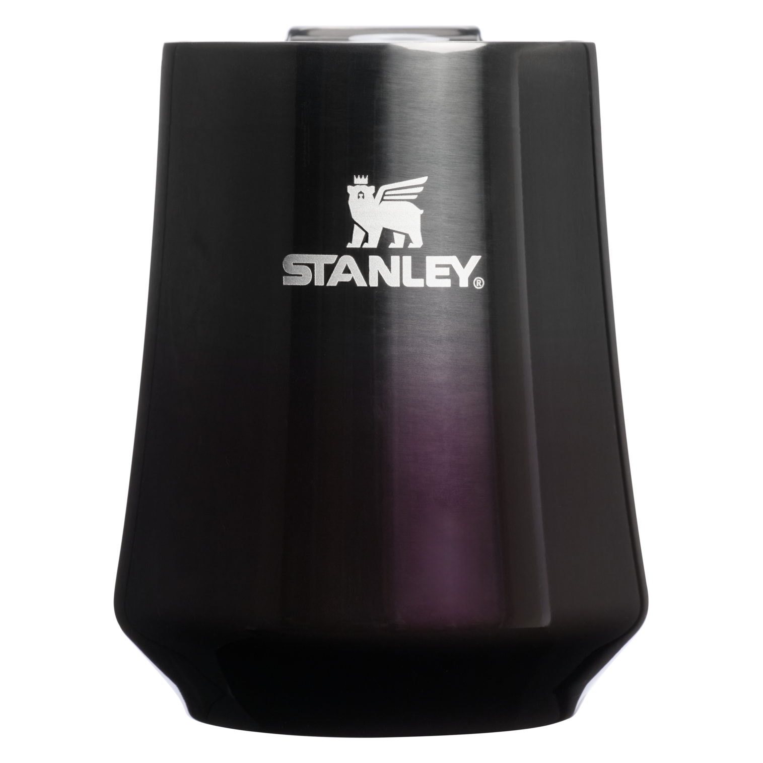Shatterproof Luxury The Halloween Reserve Wine Tumbler D161M - Shatterproof Flavor-Preserving Cocktail Tumbler with Lid - Purple Night Shine