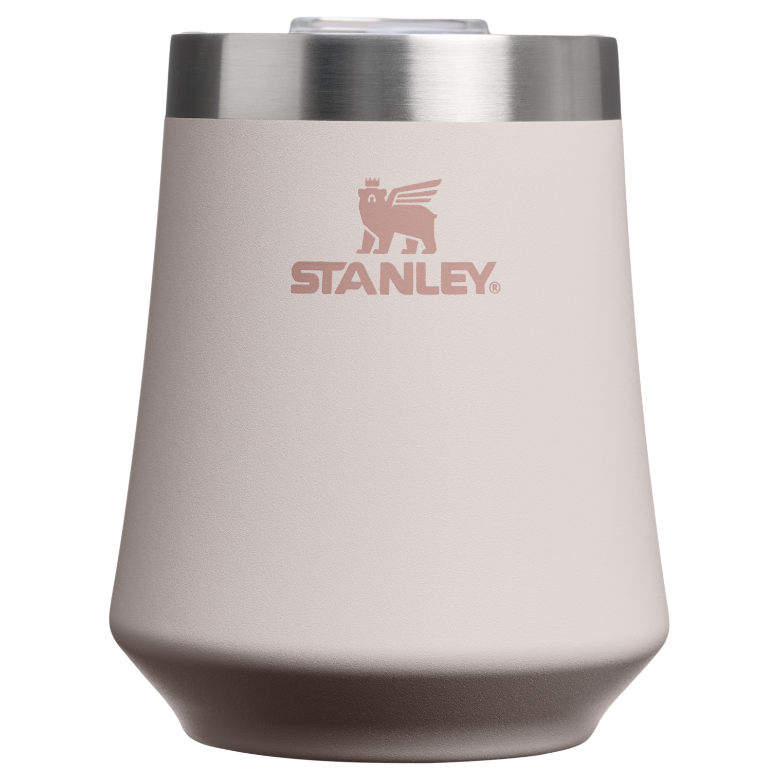 Premium Matte The Reserve Wine Tumbler D125V - Reserve Collection Stainless Steel Whiskey Cup - Rose Quartz