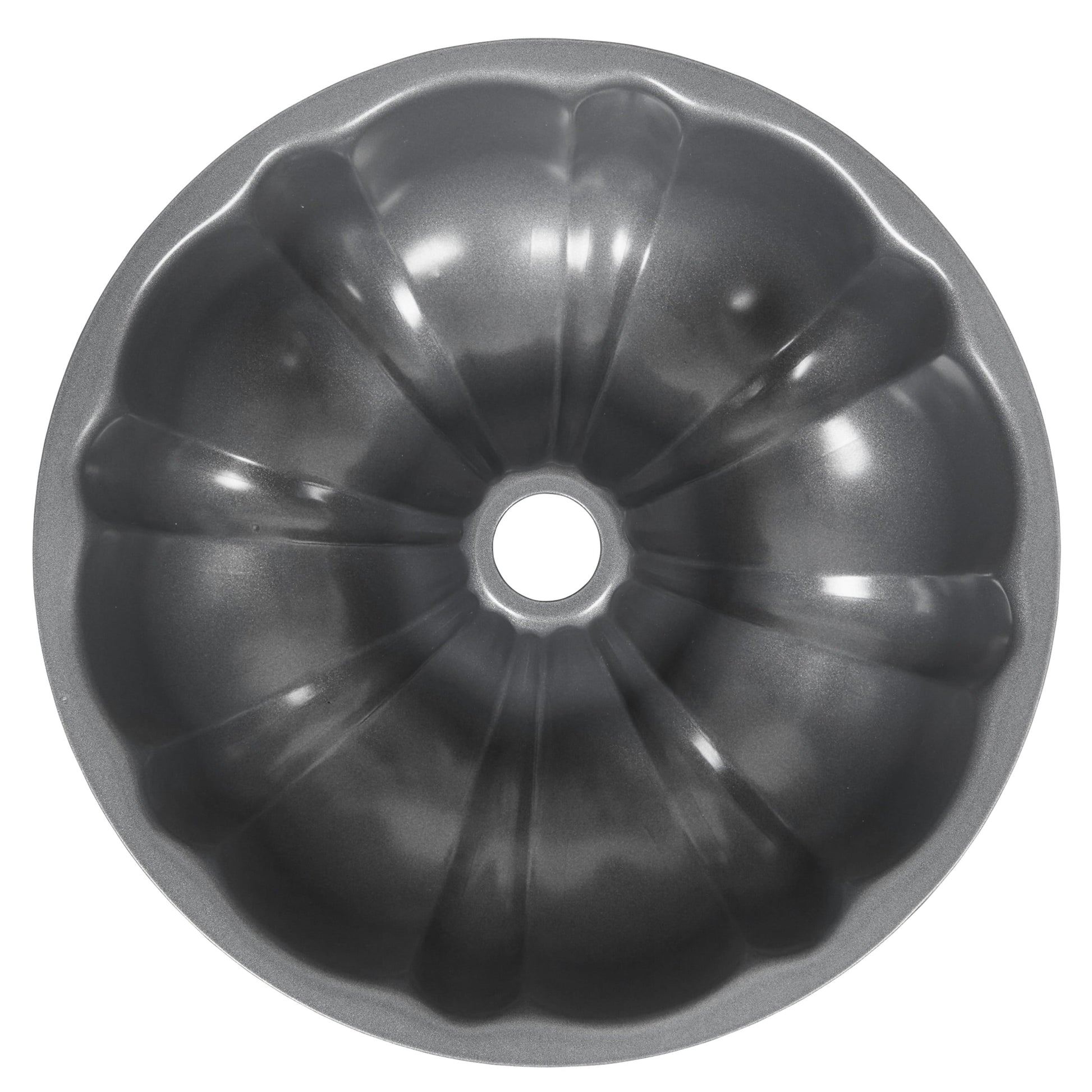 Innovative Everyday Non-Stick Bundt Cake Pan 9.51" Fluted Tube Baking Pan, Packaging May Vary - Premium Stainless Steel Garlic Presser & Peeler - Default Title