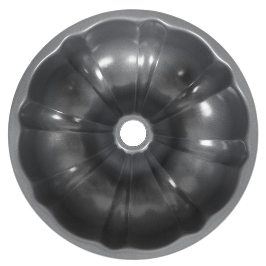 Innovative Everyday Non-Stick Bundt Cake Pan 9.51" Fluted Tube Baking Pan, Packaging May Vary - Premium Stainless Steel Garlic Presser & Peeler - Default Title