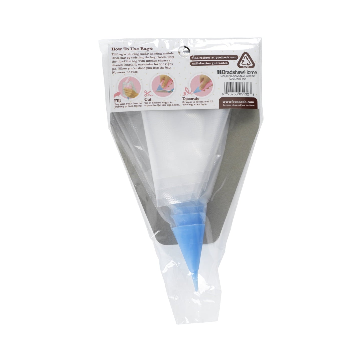 Innovative Bags with Cut-to-Size Oodle Round Tips, 4-Count - Innovative Kitchen Helper for Modern Cooking Detail