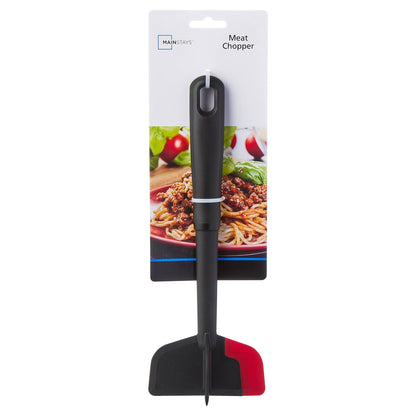 Innovative Silicone Meat Masher and Chopper, Black - Multi-Functional Manual Food Chopper & Slicer Detail