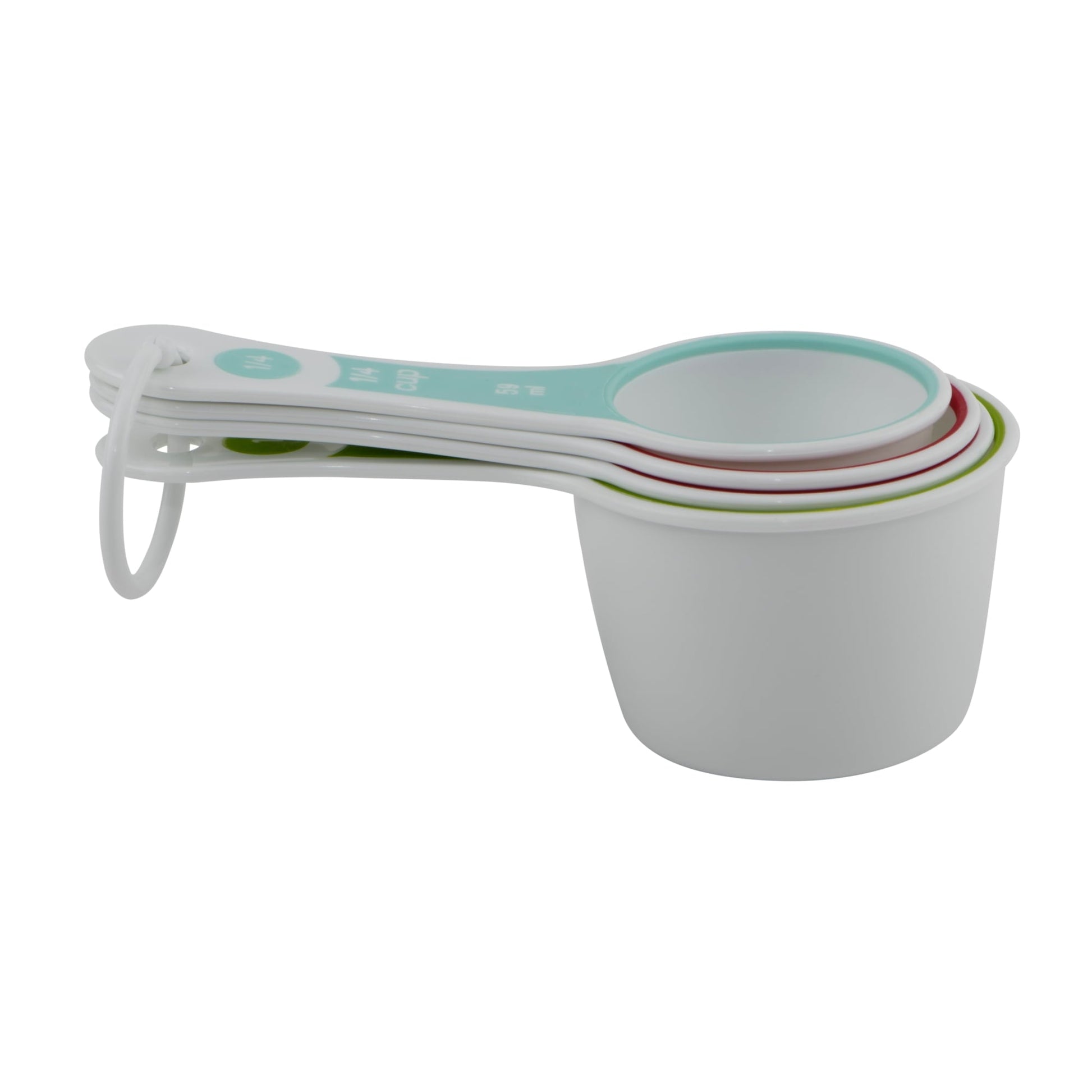 Innovative (3 pack) 4-Piece Measuring Cups Set, Multicolor - Multi-Functional Manual Food Chopper & Slicer Detail
