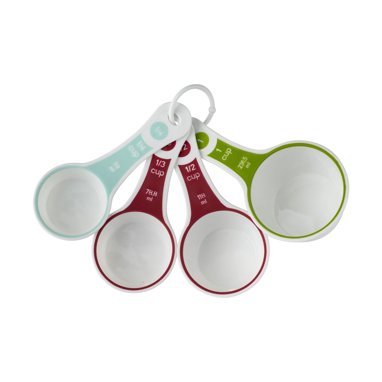 Innovative (3 pack) 4-Piece Measuring Cups Set, Multicolor - Multi-Functional Manual Food Chopper & Slicer Detail