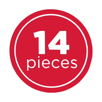 Time-Saving Metal Shaped Cookie Cutters Set, 14 Pieces - Innovative Kitchen Helper for Modern Cooking Detail
