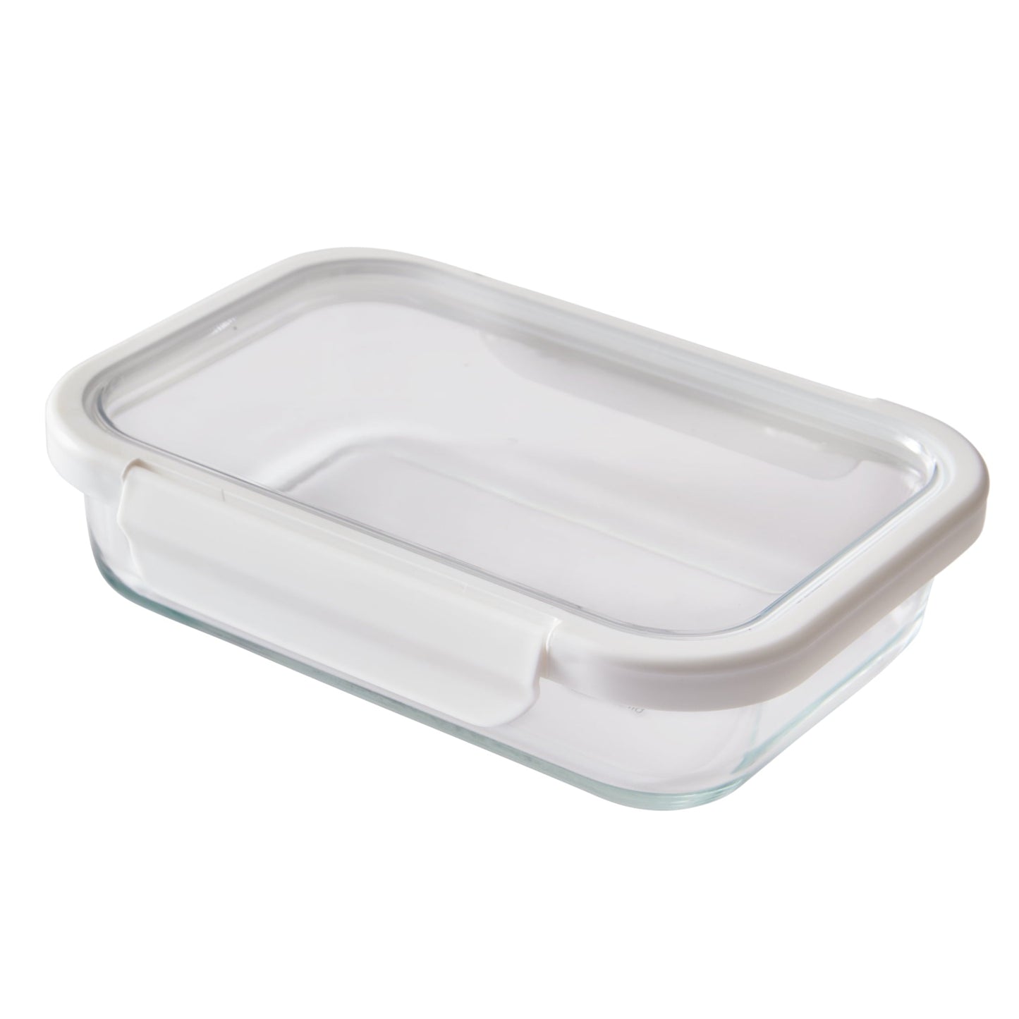 Playful Geometric 2.3Cup Rectangle Glass Food Storage Container with Tritan Lid. Set of 2, 4 Pieces, Best Used f... - Fun Food Fidget Cookie Squishable Toy Detail