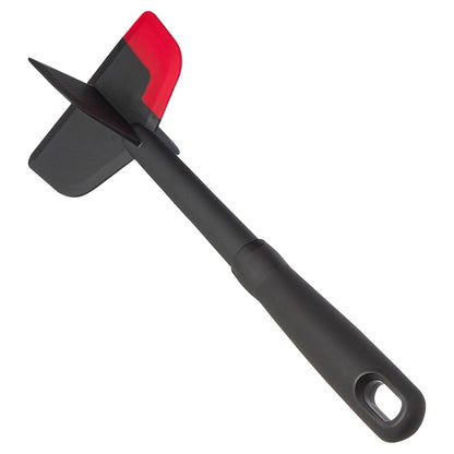 Innovative Silicone Meat Masher and Chopper, Black - Multi-Functional Manual Food Chopper & Slicer Detail
